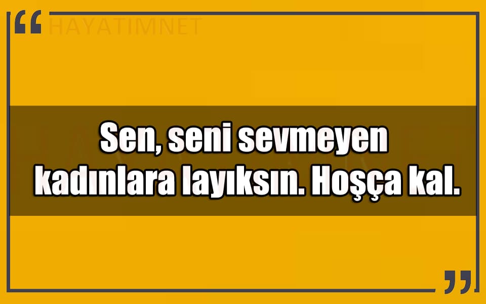 En Güzel Hoşçakal Mesajları