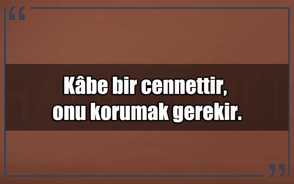 En Güzel Kabe Mesajları
