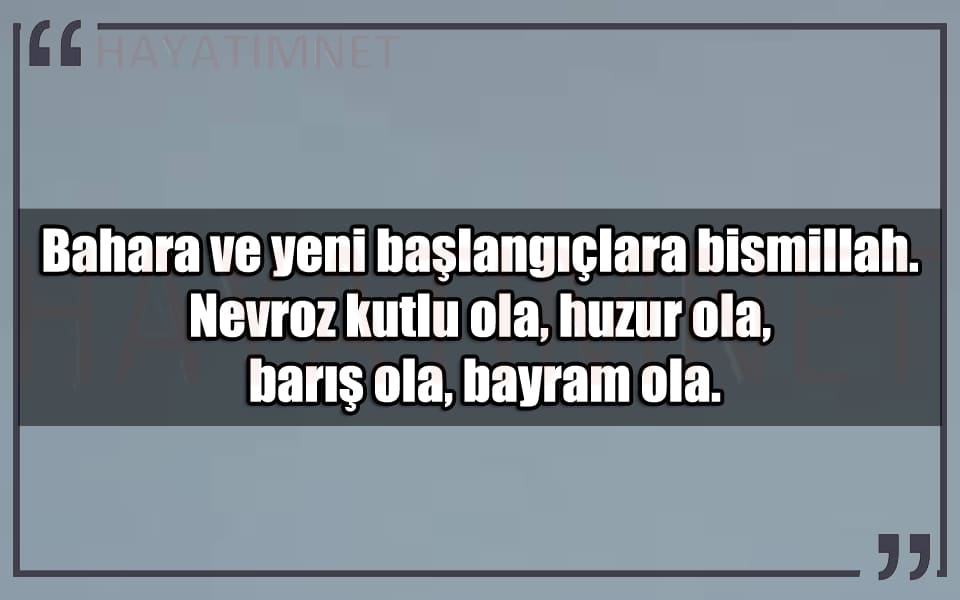 En Güzel Newruz Mesajları
