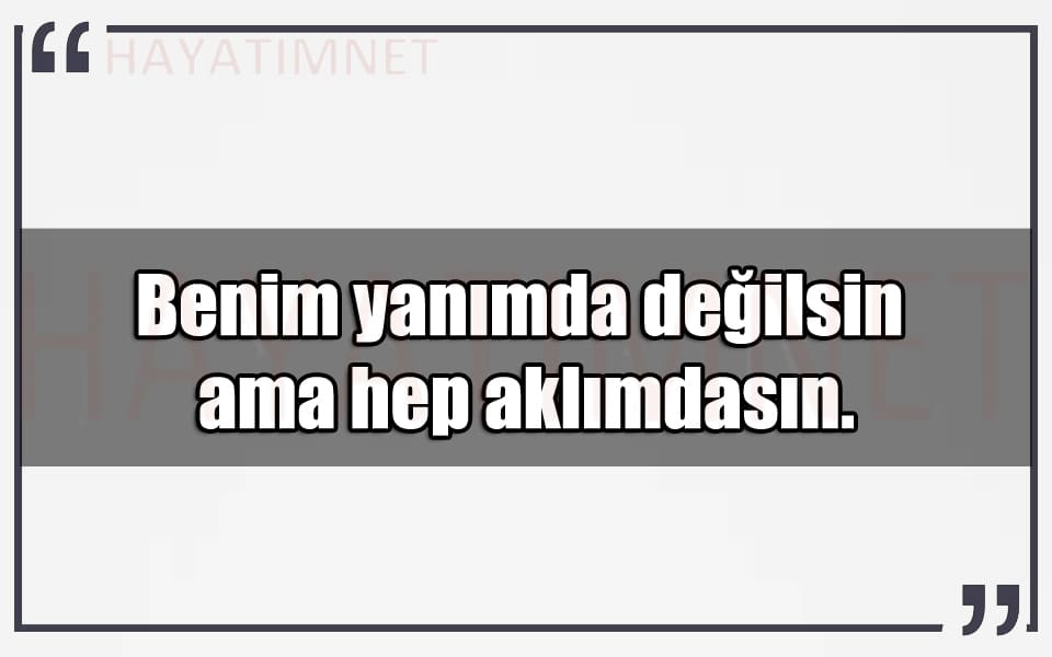 En Güzel Uzak Sevgiliye Mesajlar