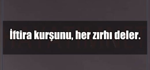 En Güzel iftira Mesajları