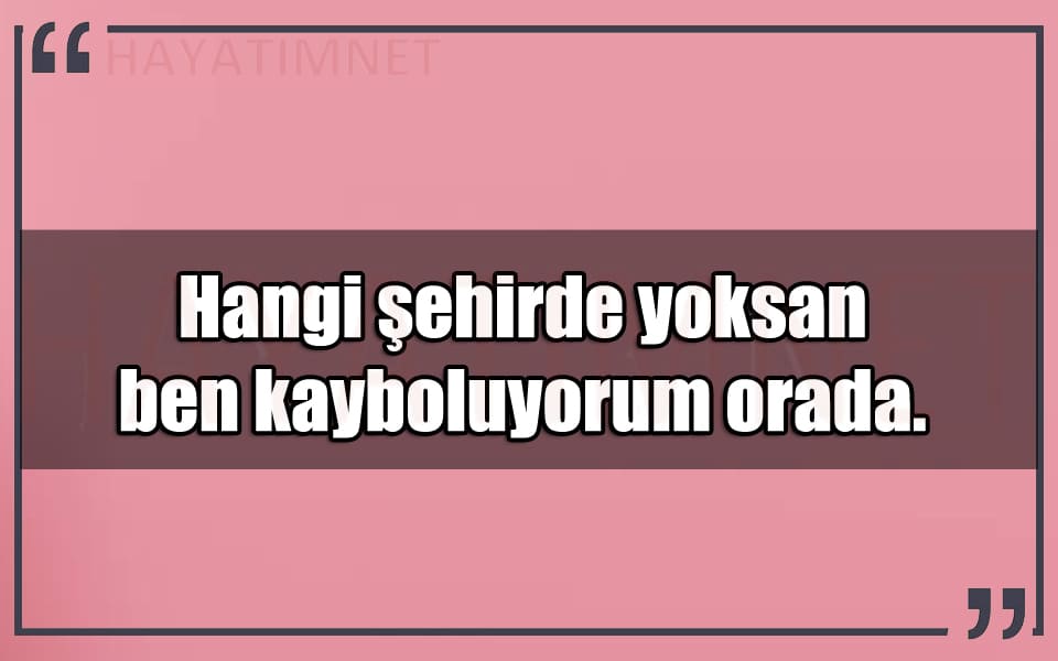 En Güzel Şehir Mesajları