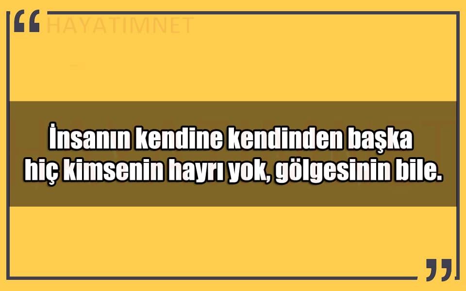 En Güzel Gölge Mesajları