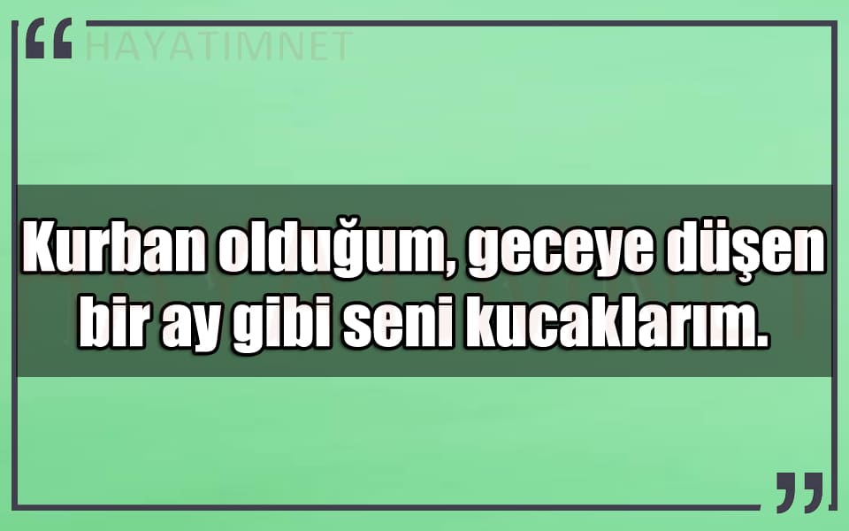 En Güzel Kurban Olduğum Mesajları