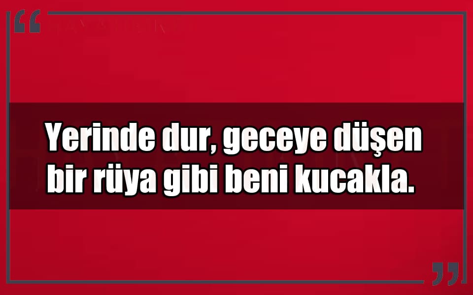 En Güzel Yerinde Dur Mesajları