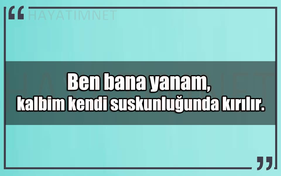 En Güzel Ben Bana Yanam Mesajları